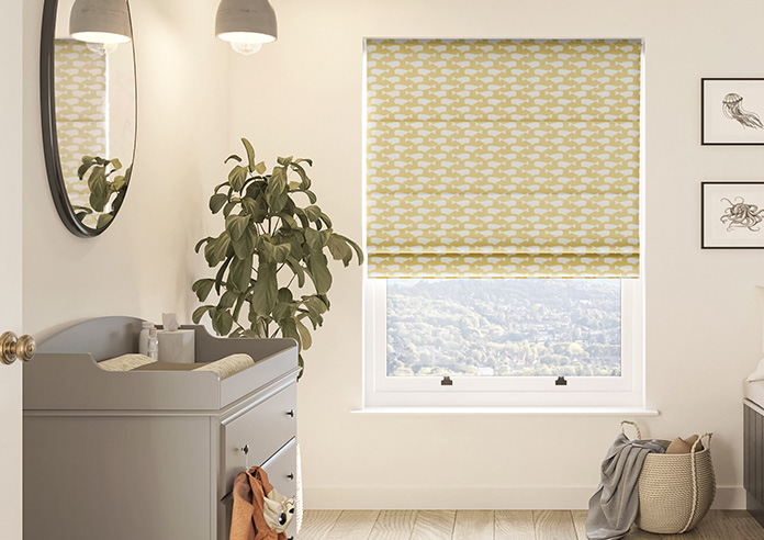 Whaling Around, Amber - Roman Blind - Image 3
